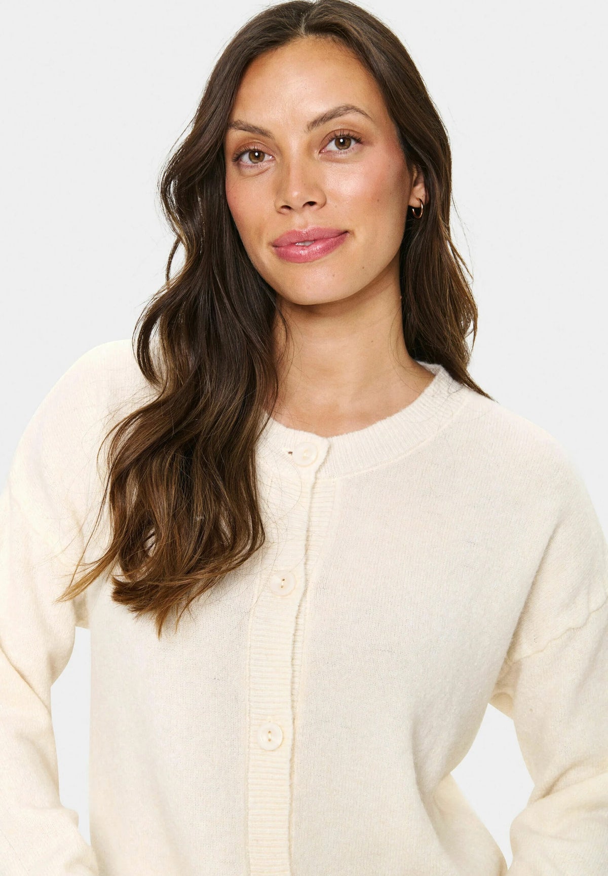 Saint Tropez SHELLYSZ Cardigan – Ice