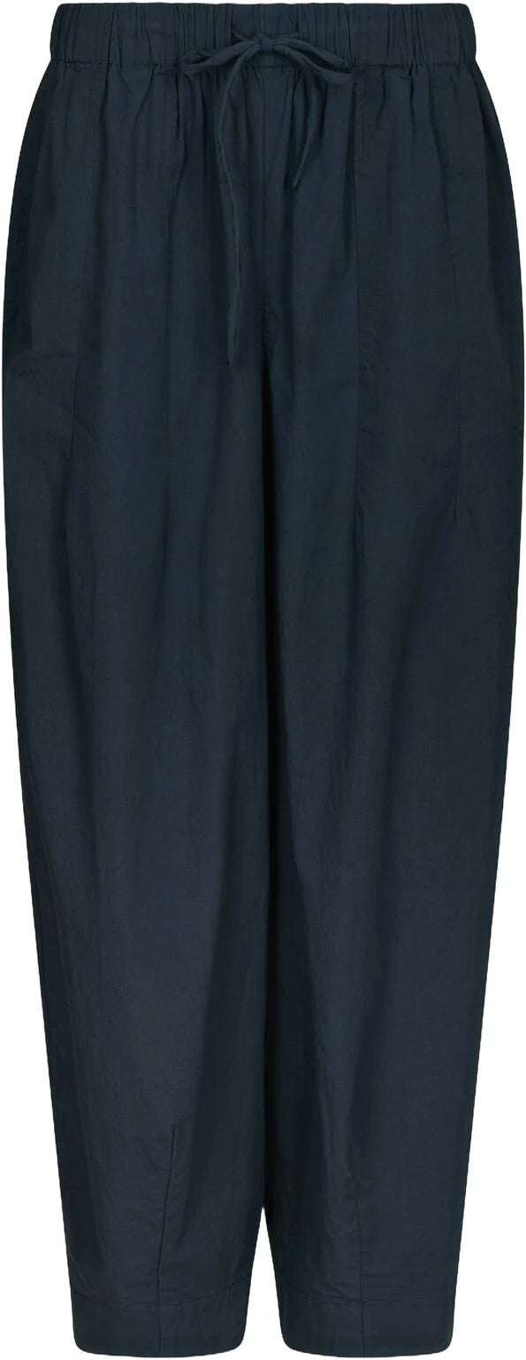 Neo Noir Prina C Poplin Pants – Navy