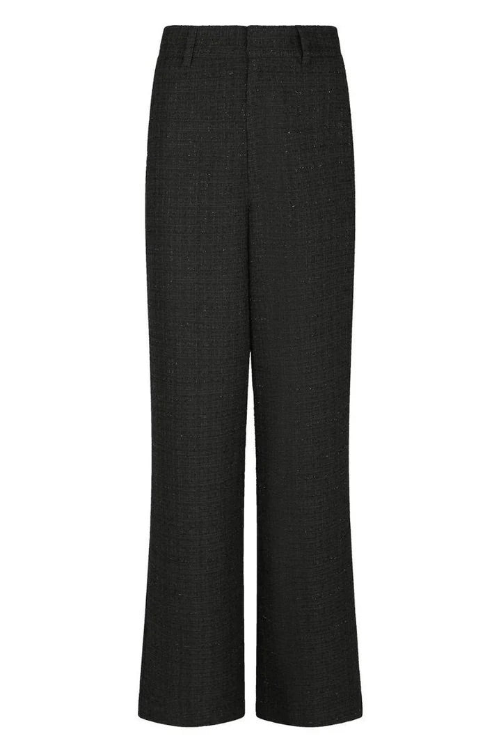 Neo Noir Emmett Bouclé Trousers – Black