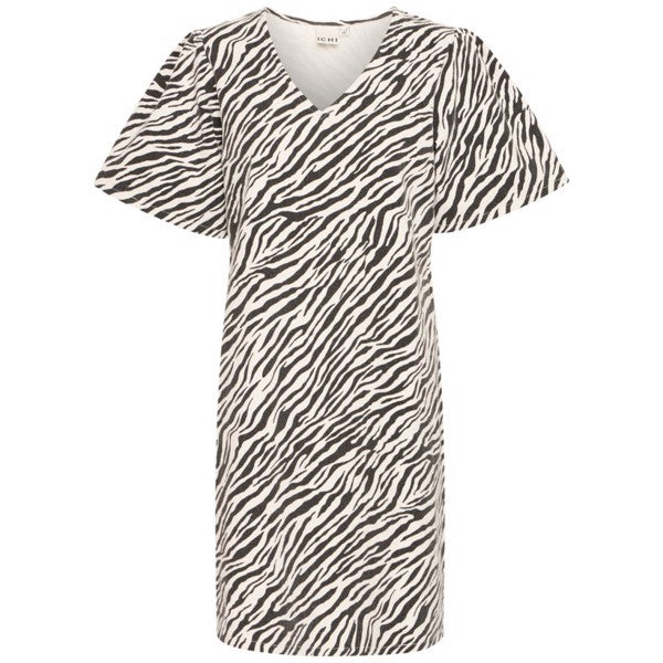 ICHI IXZEBRA Dress – Zebra Print