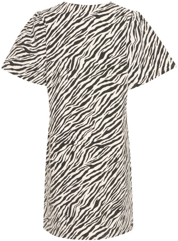 ICHI IXZEBRA Dress – Zebra Print