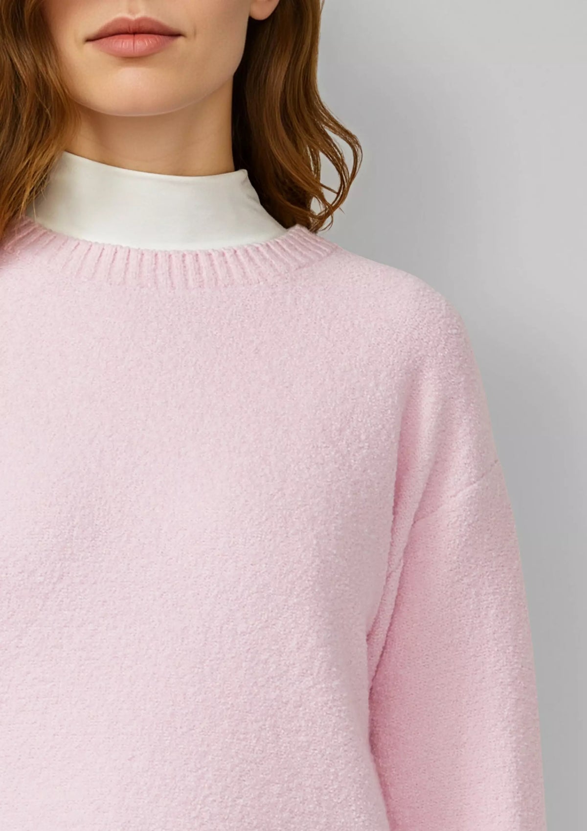 s.Oliver Relaxed-Fit Bouclé Jumper