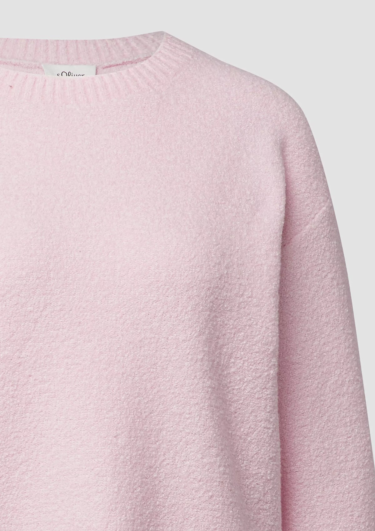 s.Oliver Relaxed-Fit Bouclé Jumper