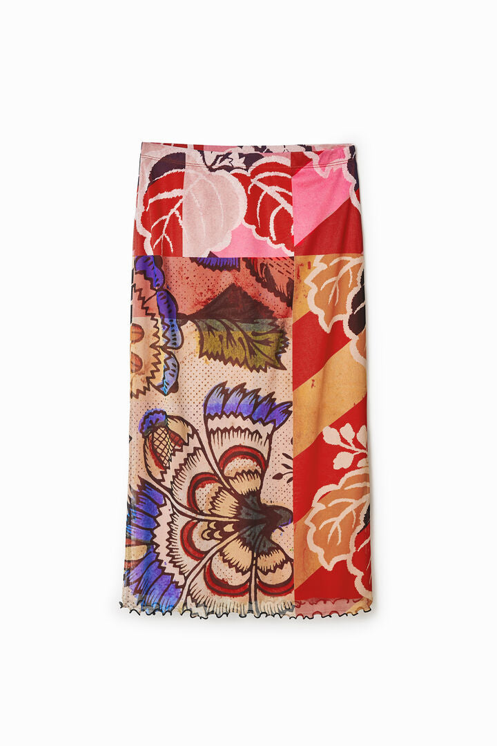 Desigual patchwork midiszoknya