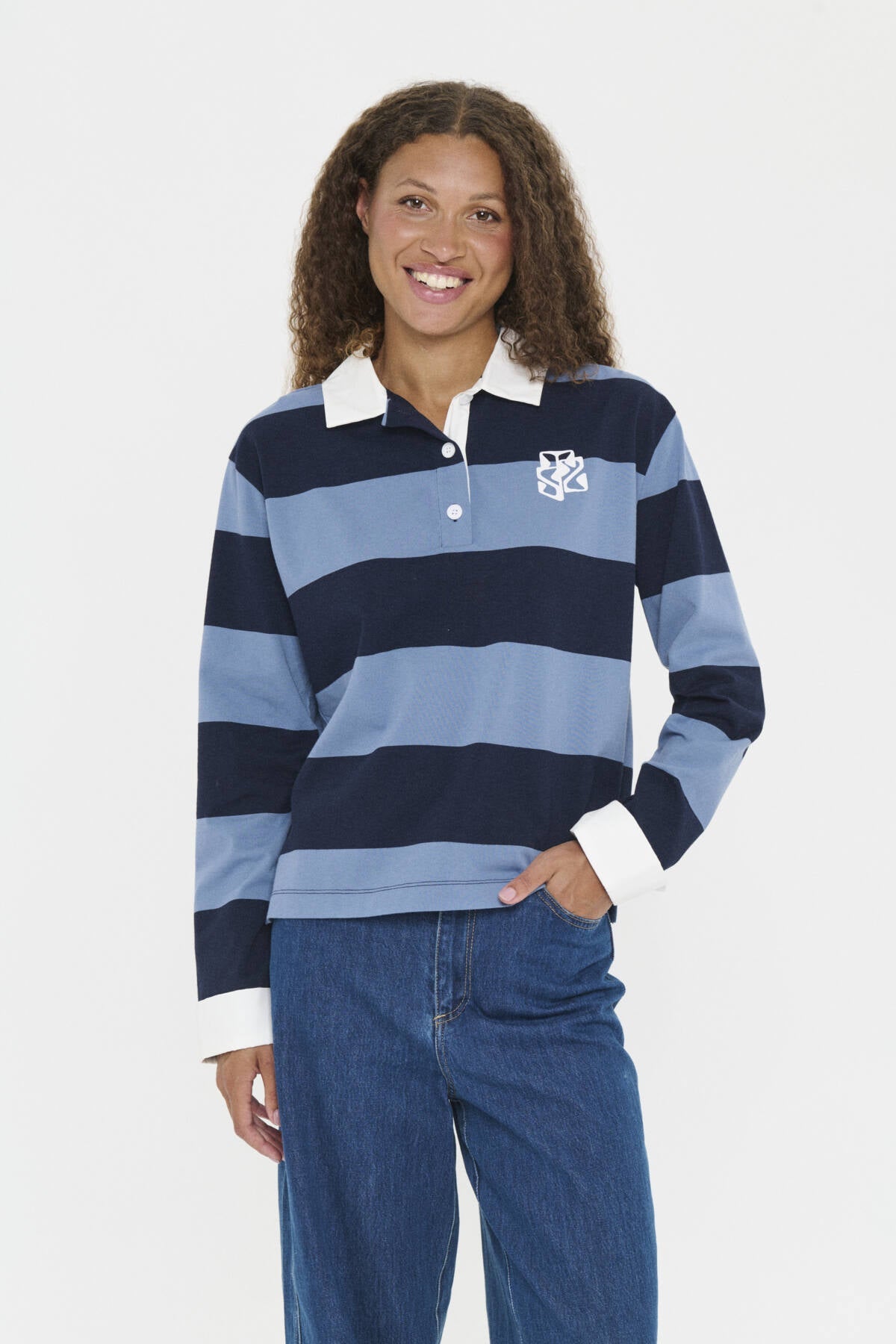 Saint Tropez MegSZ Rugby szabadidőfelső – Vintage Baritone Blue
