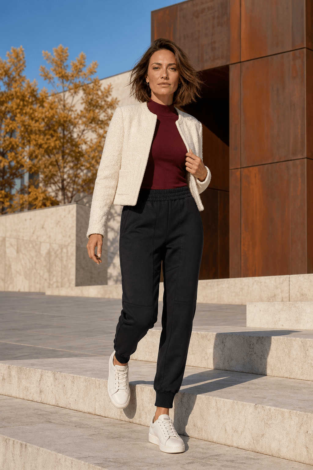 Co'couture Almira CC hosszú nadrág – fekete