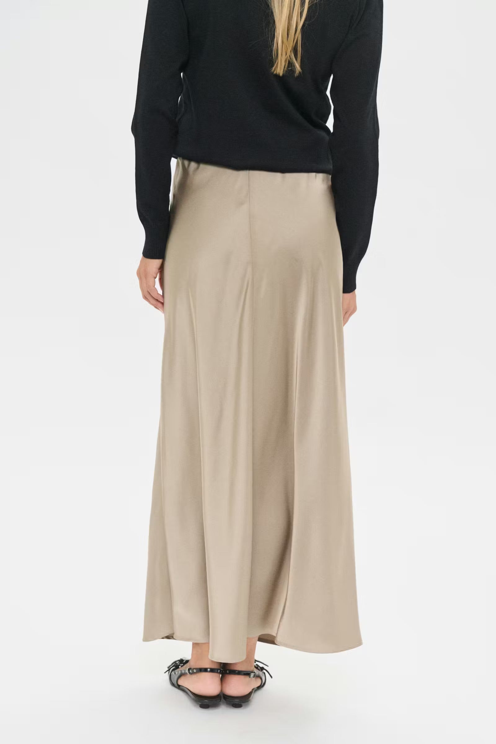 Saint Tropez LodisaSZ Maxi Skirt – Beige