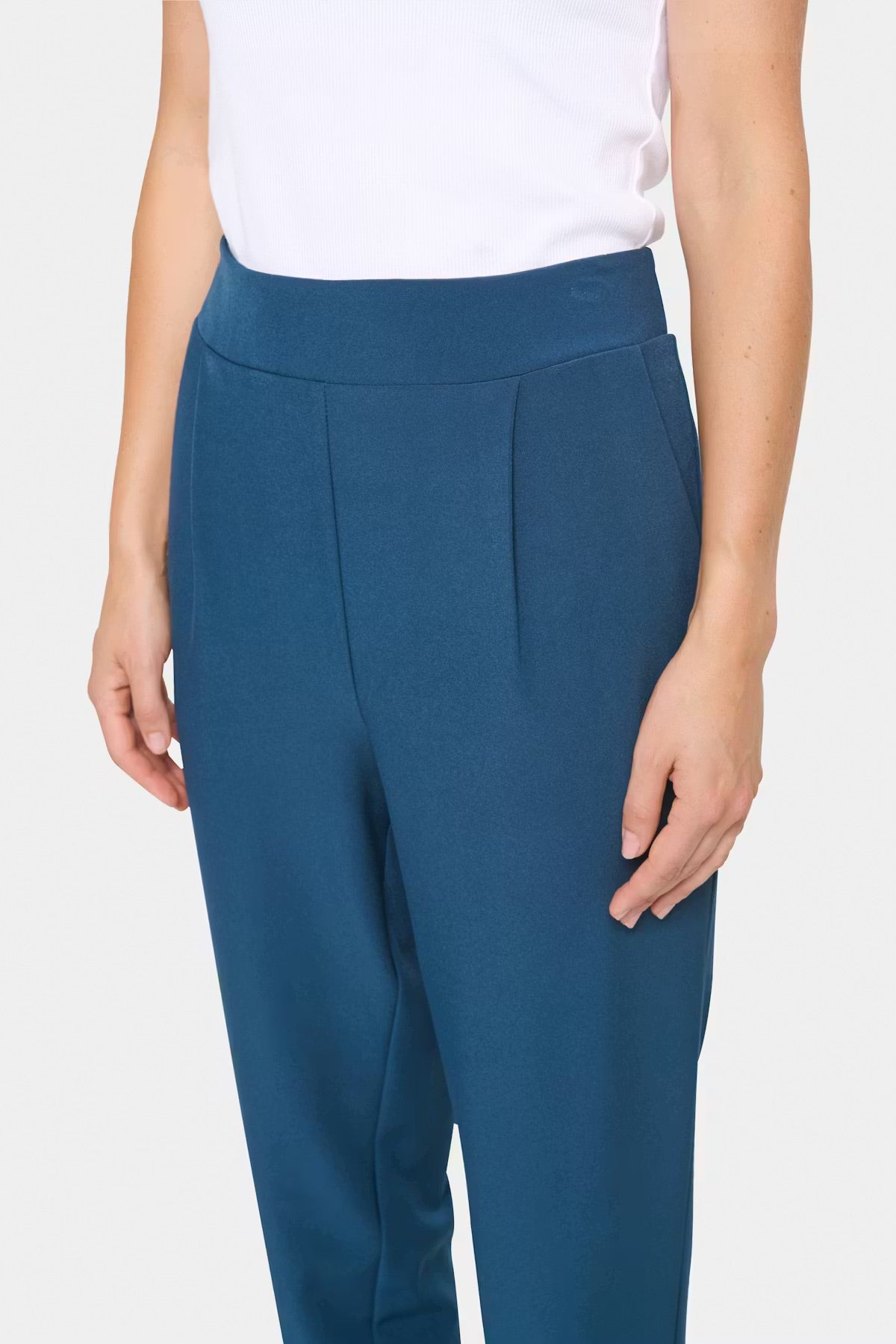 Saint Tropez CelestSZ Trousers – Teal Blue