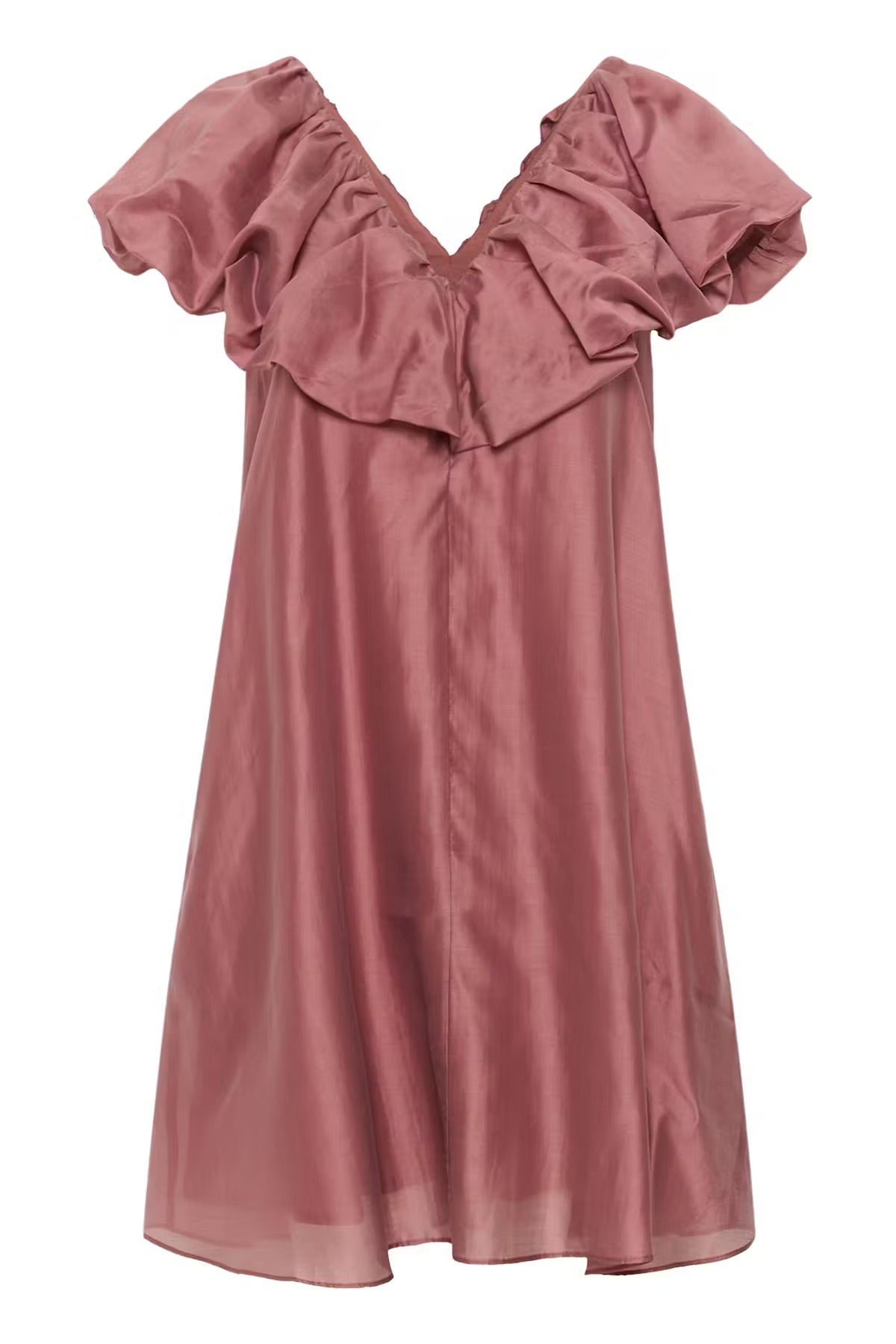 InWear AmeliaIW Dress – Dusty Rose Ruffle Dress