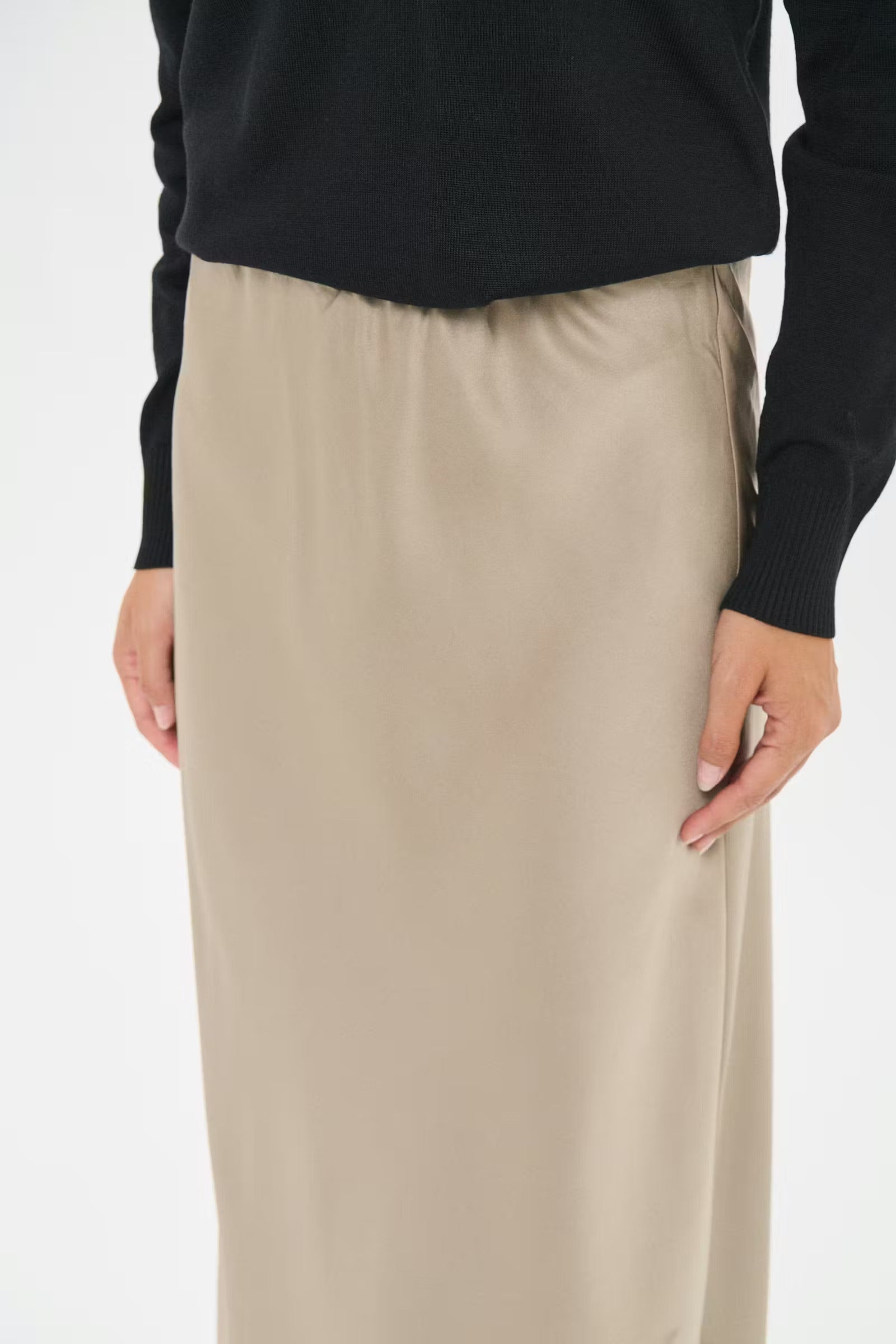 Saint Tropez LodisaSZ Maxi Skirt – Beige