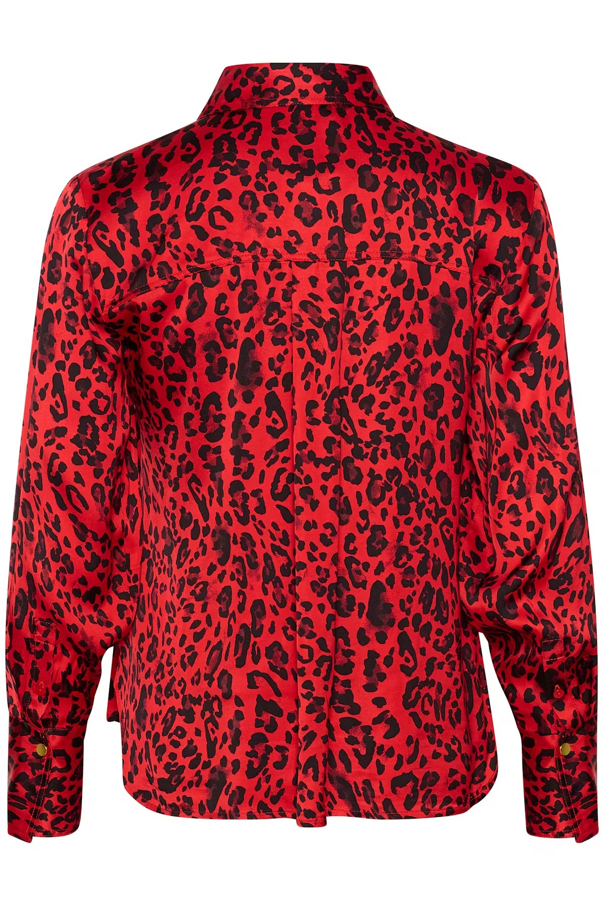 Part Two MaicaPW Shirt – Red Leopard Print Blouse
