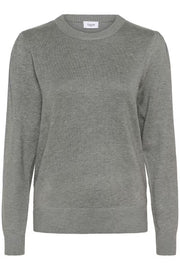 Saint Tropez MilaSZ Jumper – Mist Grey Melange