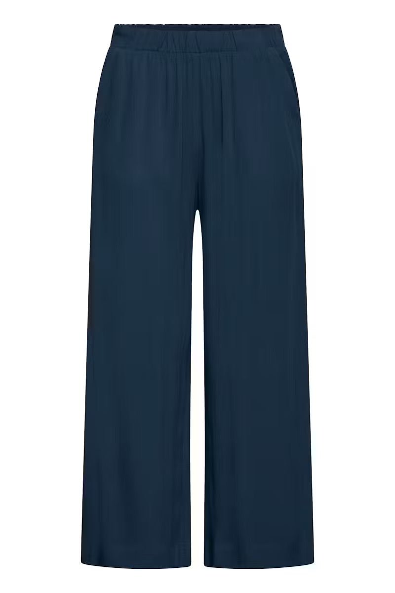 ICHI IHMARRAKECH nadrág – Deep Teal Blue