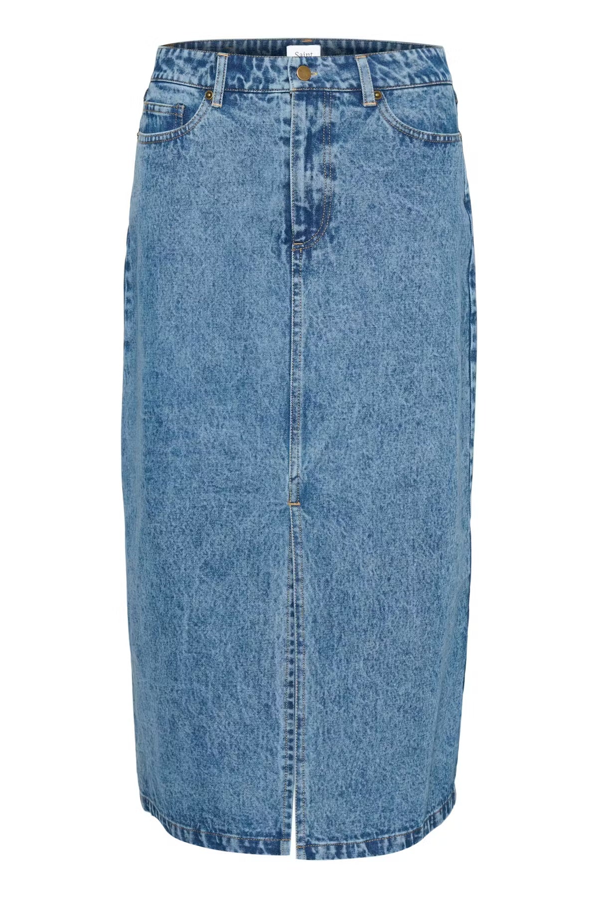 Saint Tropez GabiSZ Skirt – Light Blue Denim