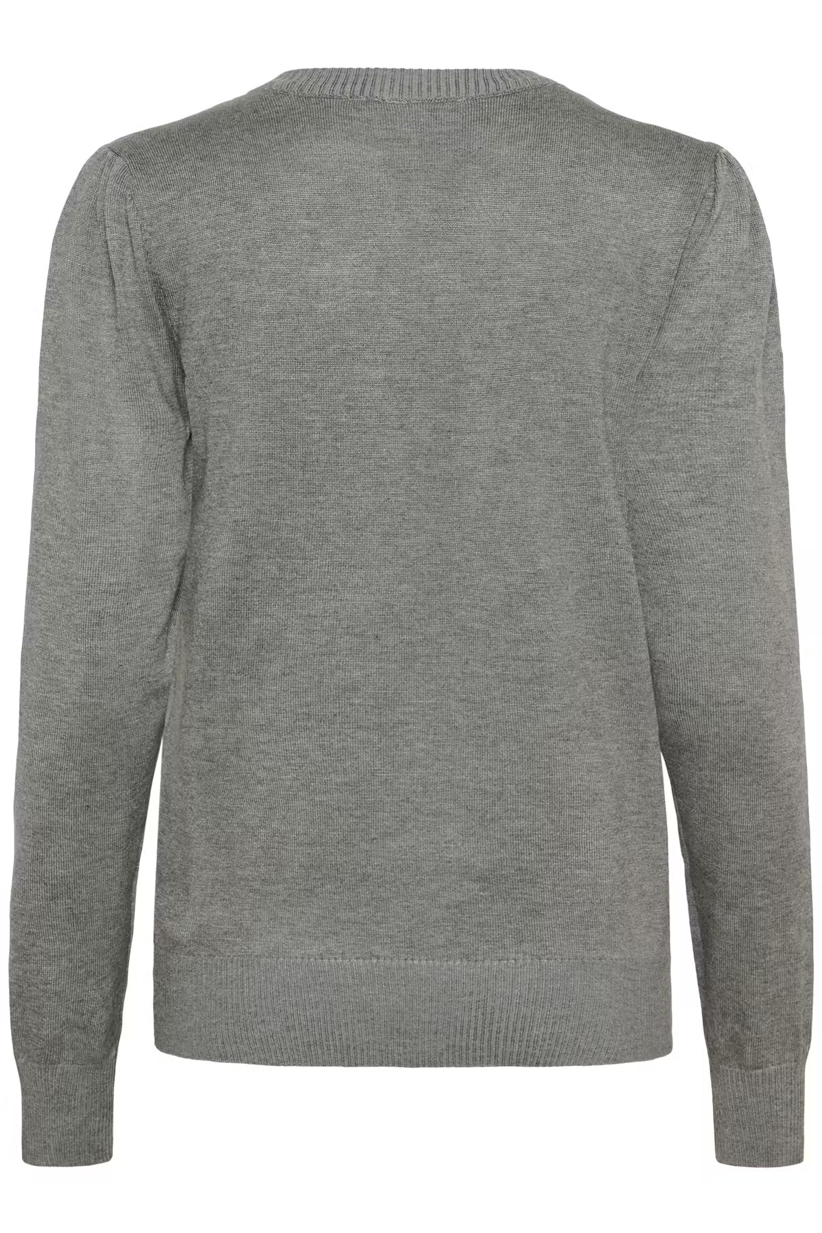 Saint Tropez MilaSZ Jumper – Mist Grey Melange