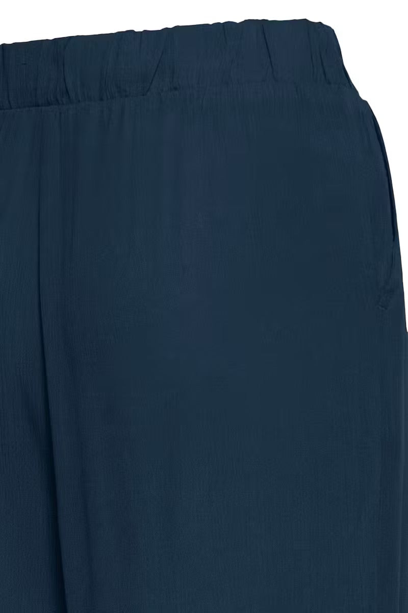 ICHI IHMARRAKECH nadrág – Deep Teal Blue