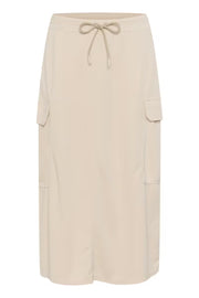 Part Two JanayaPW Cargo Skirt – Beige Utility Midi Skirt