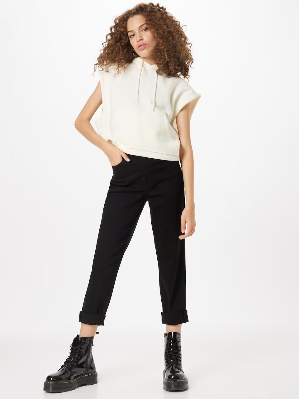 ICHI Hizto Jeans – Body-Hugging Fit – Black