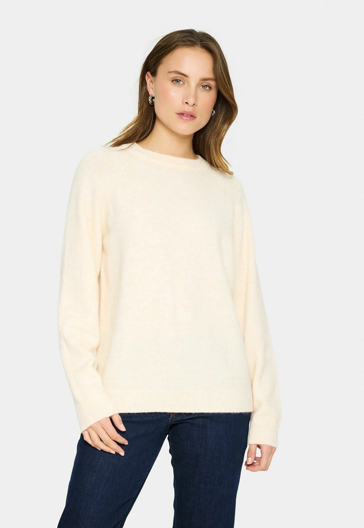 Saint Tropez GARBIESZ Jumper – Seedpearl