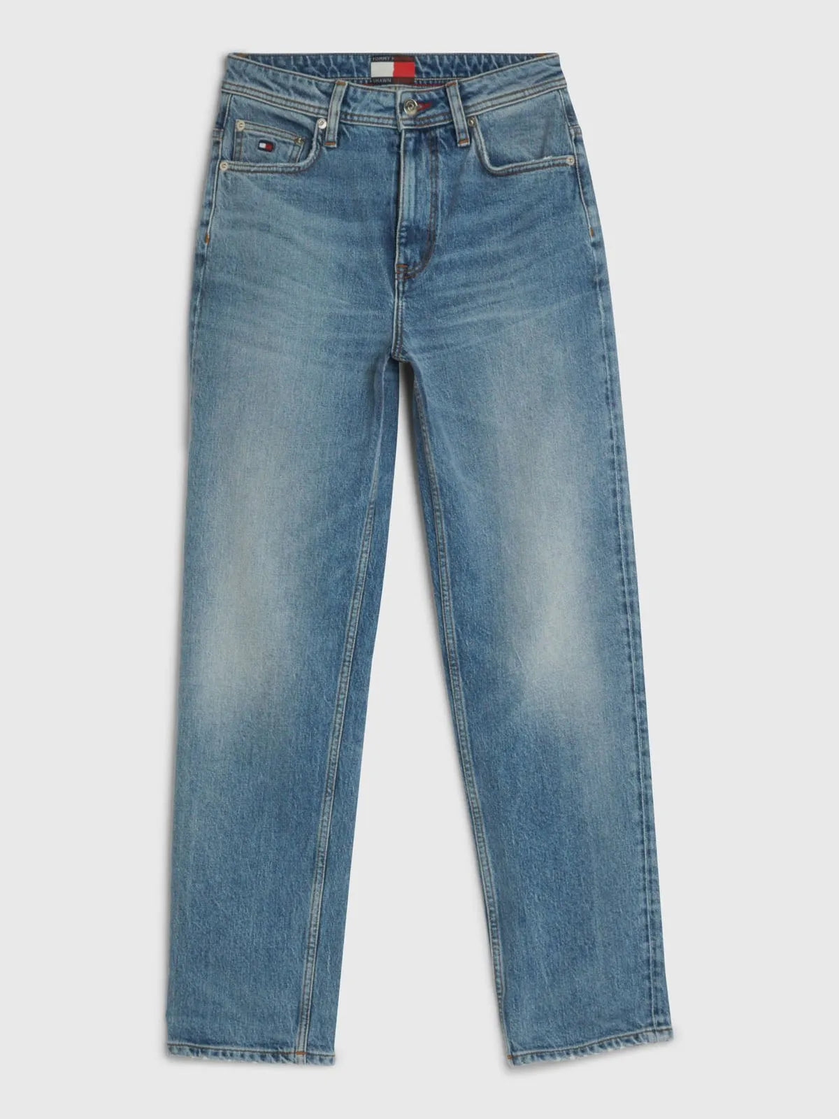 Tommy Hilfiger x Shawn Mendes egyenes szárú, bokahosszúságú farmernadrág