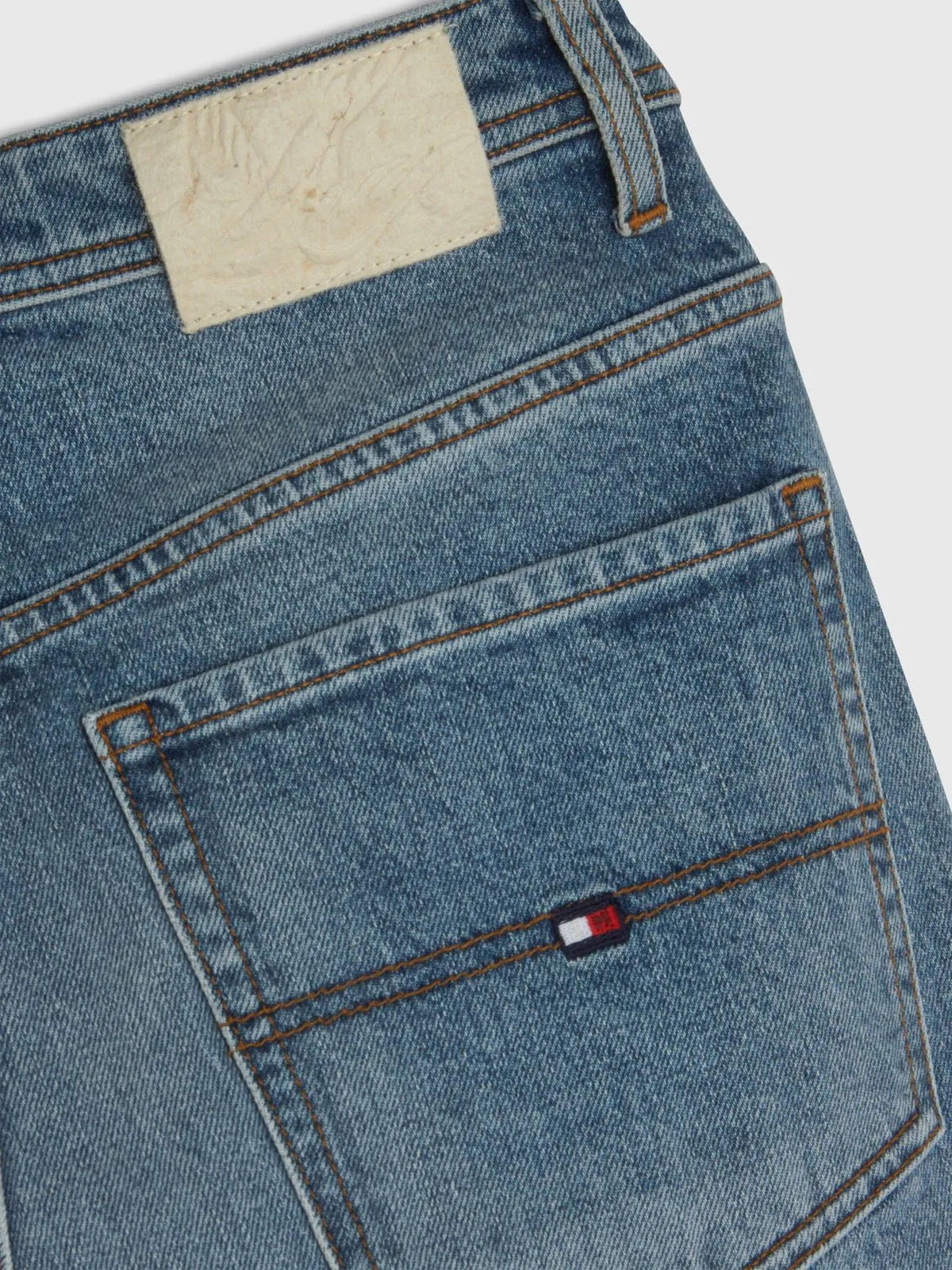 Tommy Hilfiger x Shawn Mendes egyenes szárú, bokahosszúságú farmernadrág