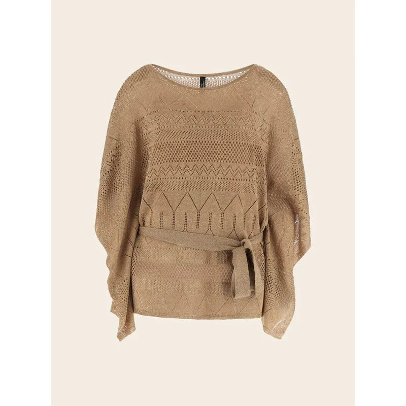 Marciano by Guess Hydra Ruha women's fashion sweater in ecru, stylish top with premium quality for versatile outfits.