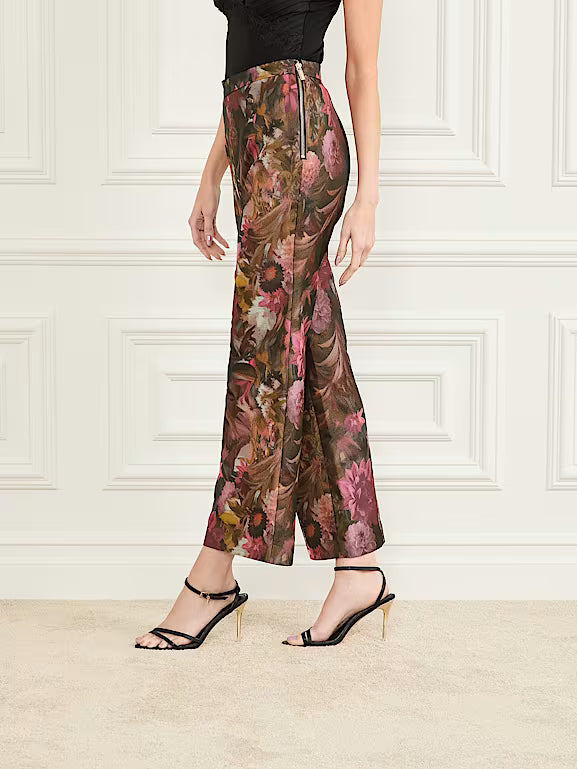 Marciano by Guess Kate Printed Pant - Printed Pants in floral design, perfect for women's fashion and designer clothing outlet.