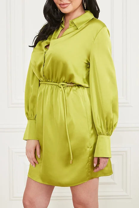 Marciano by Guess Satin-Finish Dress