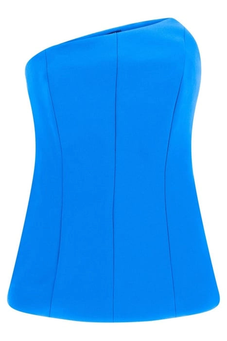 Marciano by Guess Dallas Corset Bright Top - Zaffre in vibrant blue, showcasing a bold corset-style design for women's fashion.