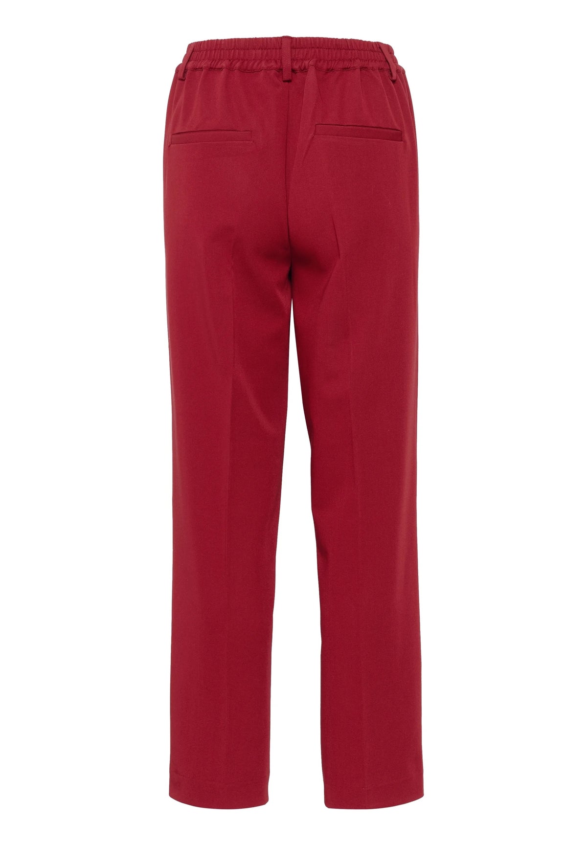 Kaffe Sakura Tailored Trousers – Burgundy
