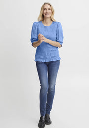 Fransa FRMALU Blouse – Ultramarine Blue