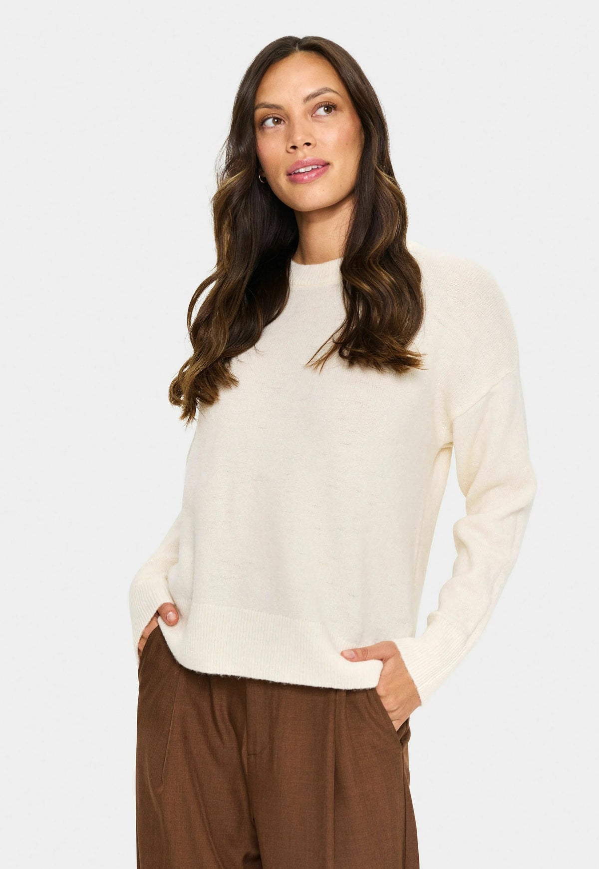 Saint Tropez SHELLYSZ pulóver – Ice
