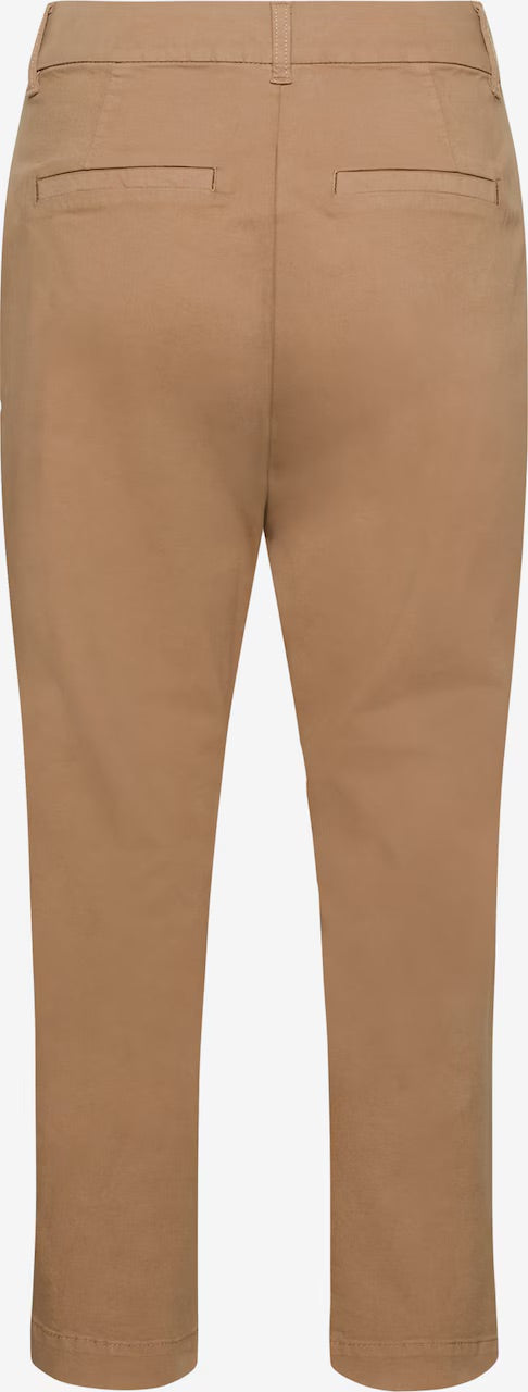 Kaffe KAmette High-Waisted Chinos – Camel