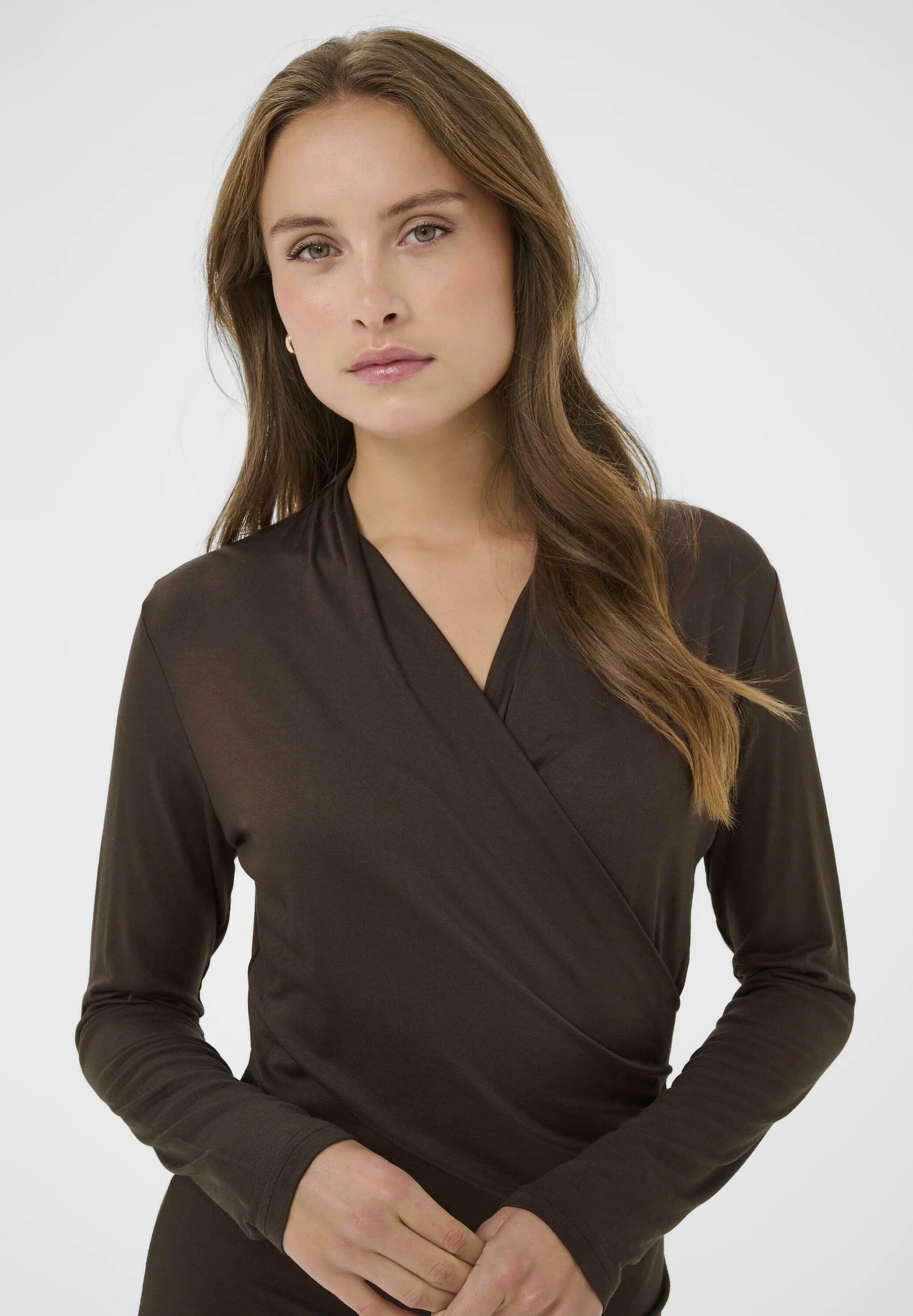 Saint Tropez ViggaSZ Wrap Dress – Mulch