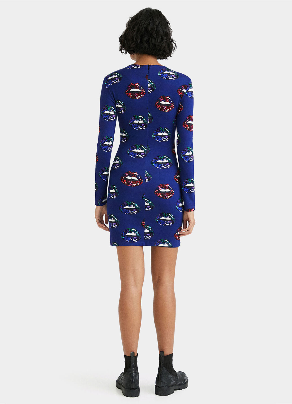 Desigual ajakmintás miniruha