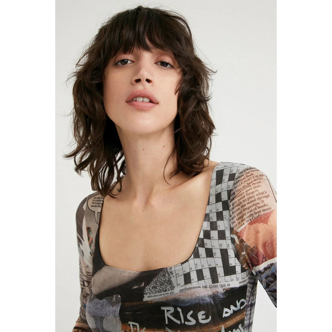 Desigual Any News Bodysuit