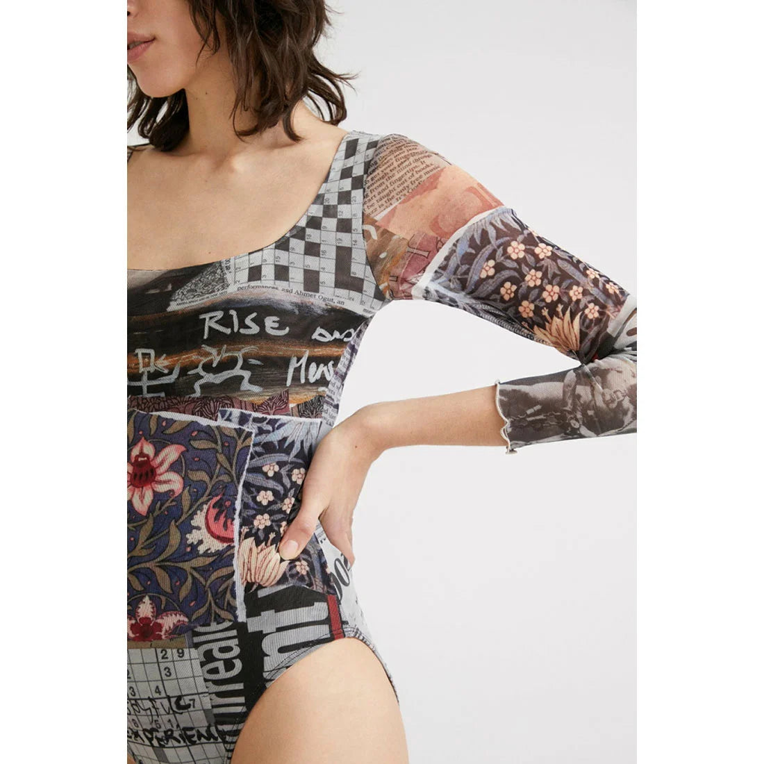 Desigual Any News Bodysuit