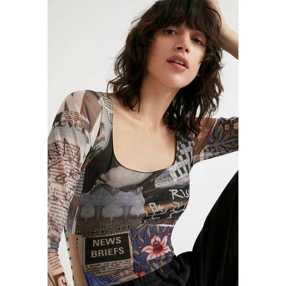 Desigual Any News Bodysuit