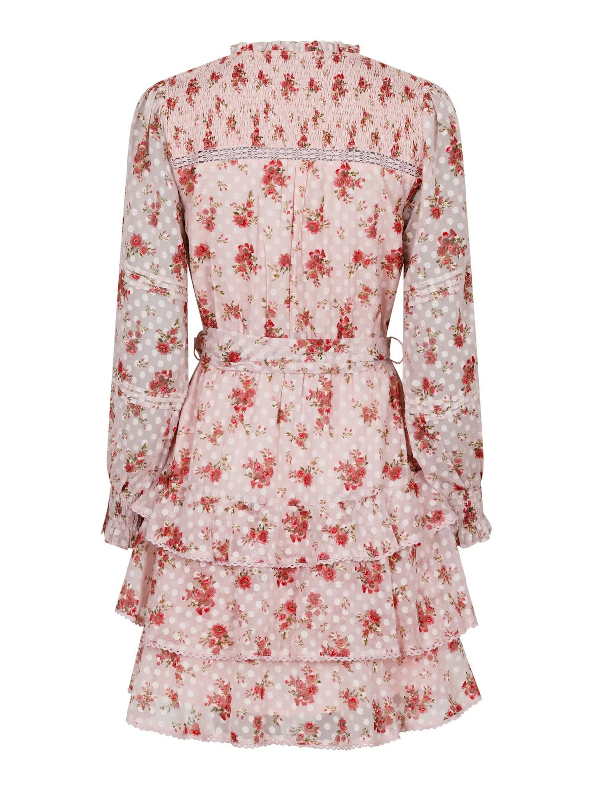 Neo Noir Ada Dreamy Rose sifon miniruha – rózsaszín