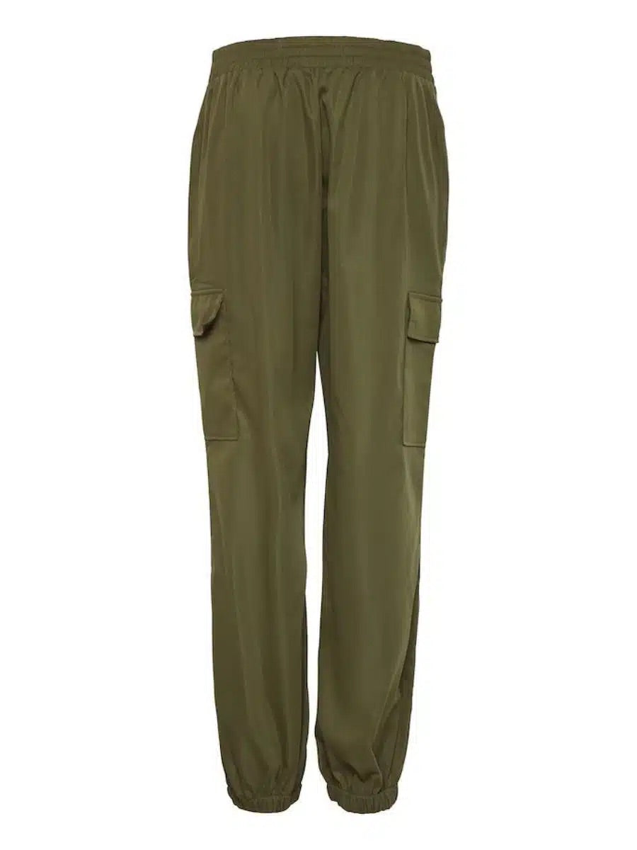 Fransa Fxcargo Cargo Jogger Trousers – Olive Green