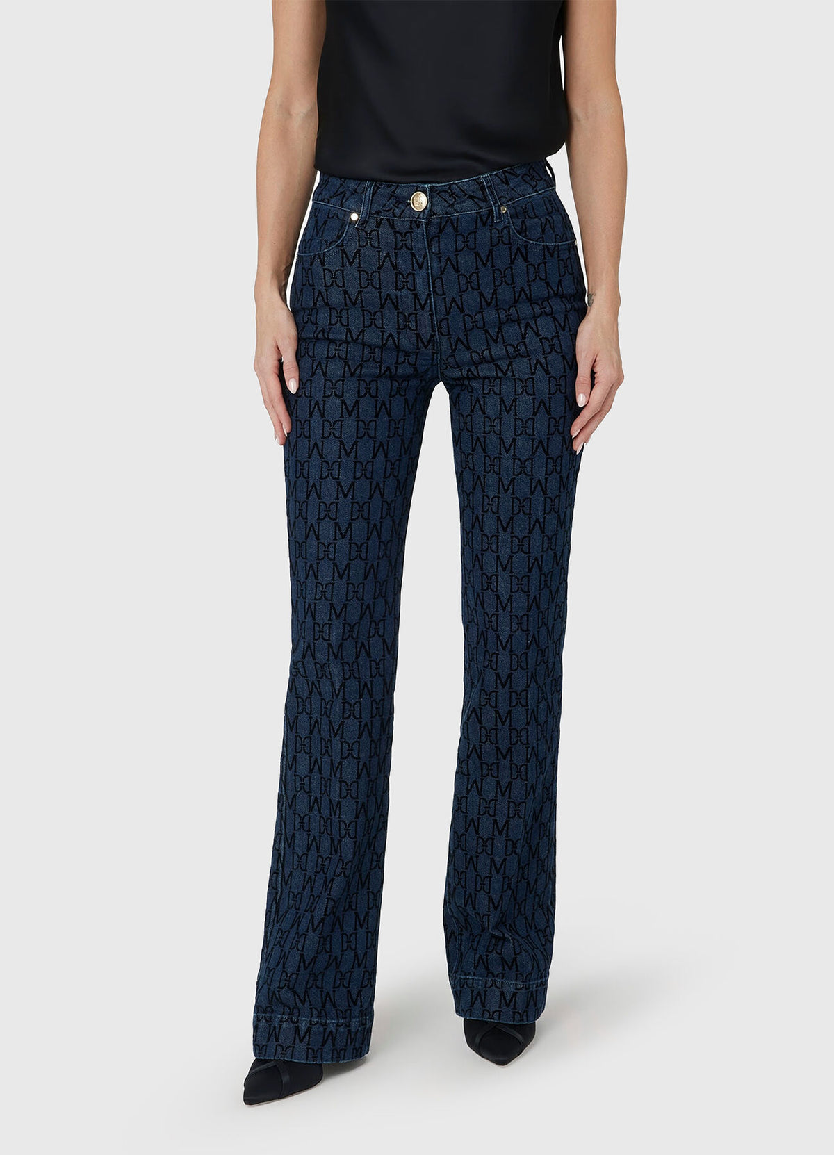 Marciano by Guess® BEA monogram jeans – blue
