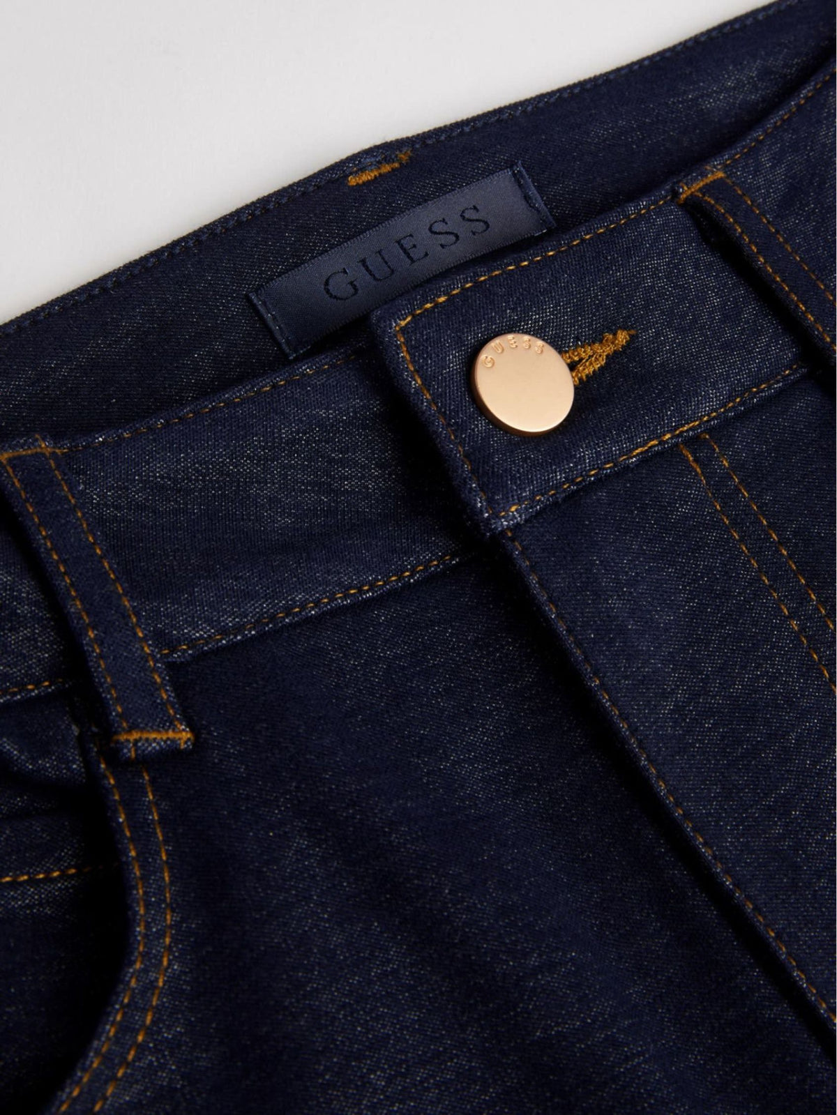 Guess Caroline Dark Blue Straight-Leg Jeans