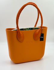 O bag Mini Jungle-Lined Handbag – Caramel