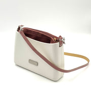 O bag Glam táska – fehér és Testa di Moro