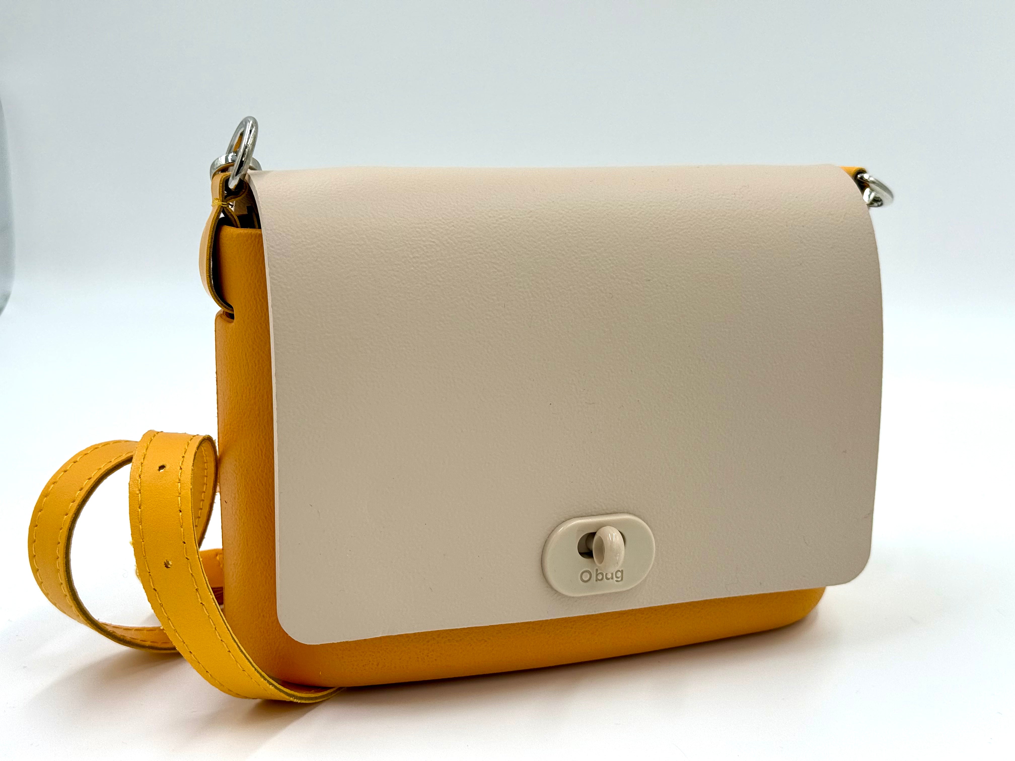 O bag Pocket minitáska sárga pánttal