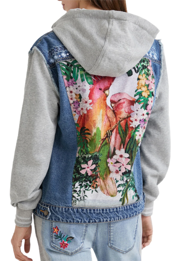 Desigual Olimpia farmerkabát