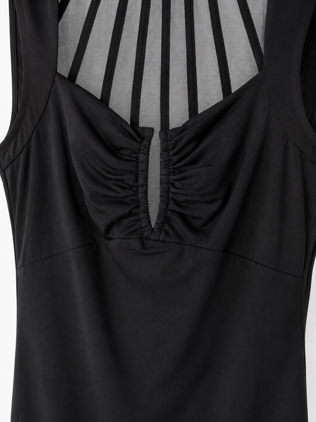 Marciano by Guess Mesh Panel Bodycon Dress – Black