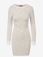 Guess Cachet Jumper Dress – Cream
