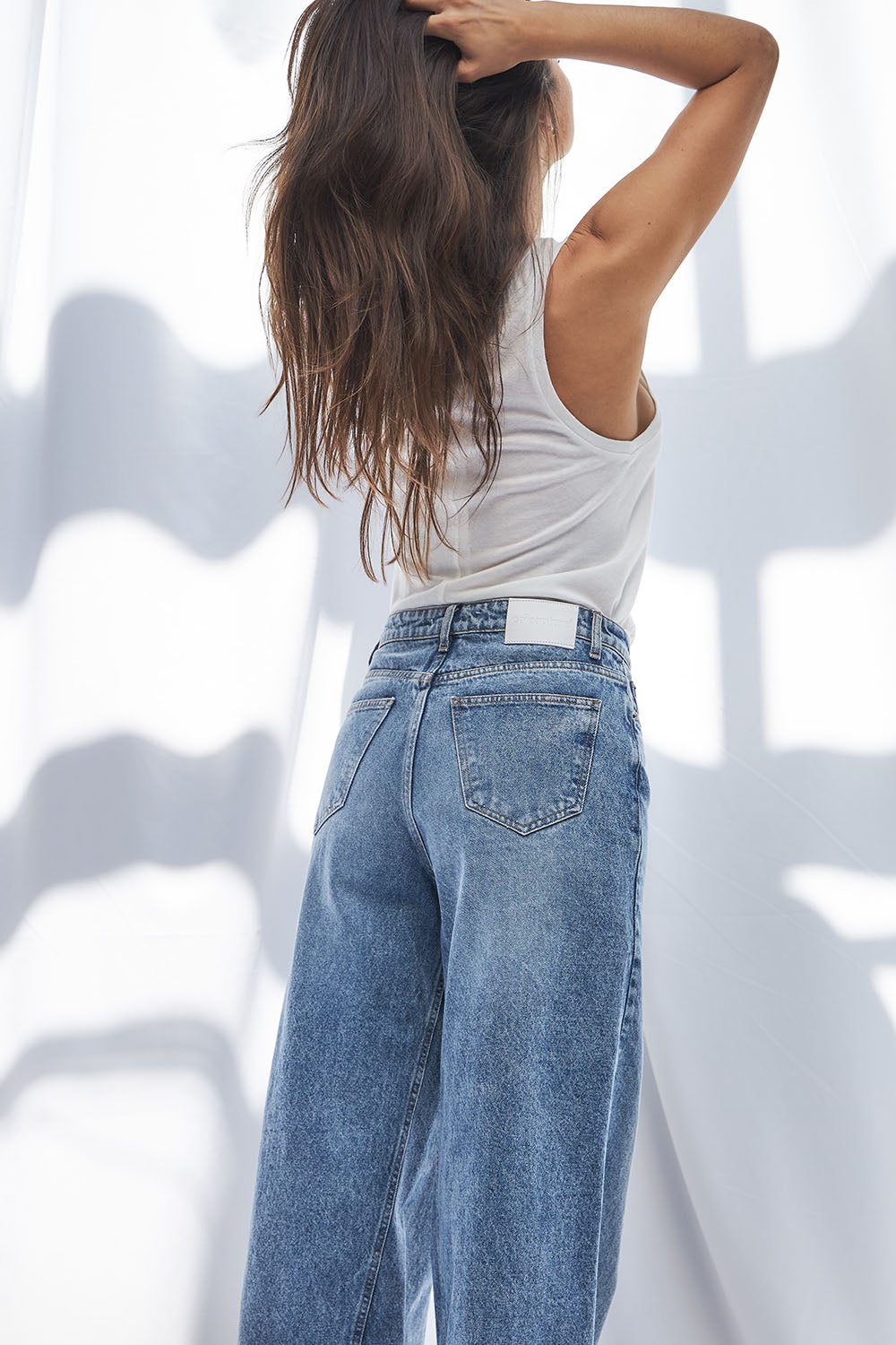 Co'couture Vika Non-Stretch Wide-Leg Jeans – Blue