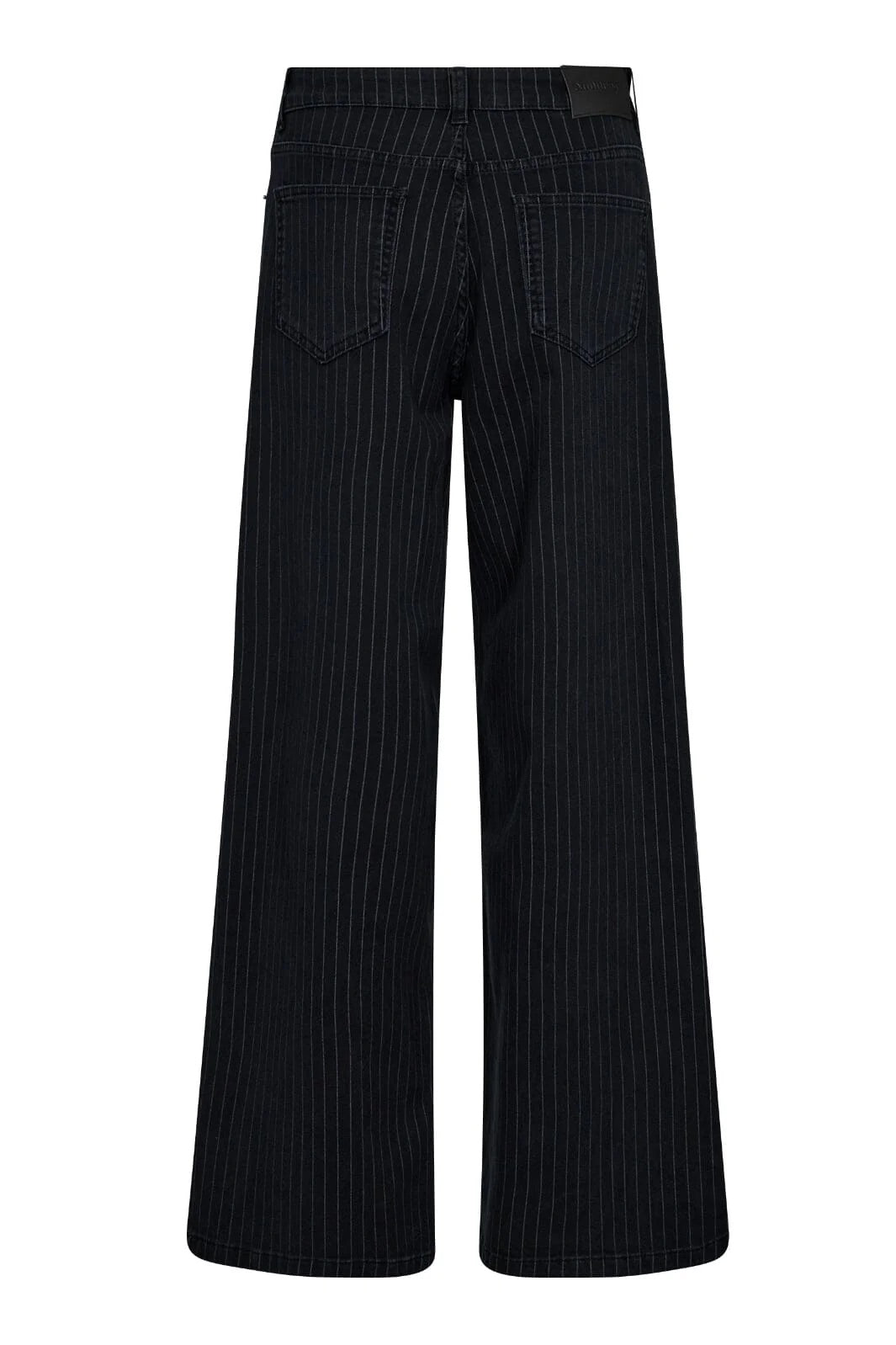 Co'couture Pincc bő szárú farmernadrág – fekete